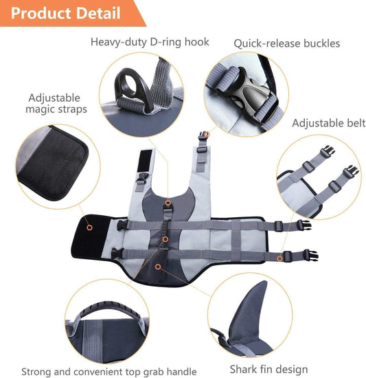 ASENKU Dog Life Jacket