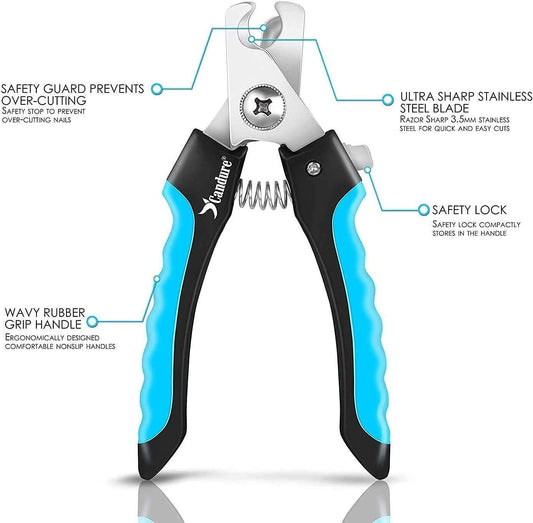 Candure Professional Dog Nail Clippers with Safety Lock