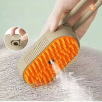 3-In-1 Pet Grooming Spray Brush for Cats and Dogs