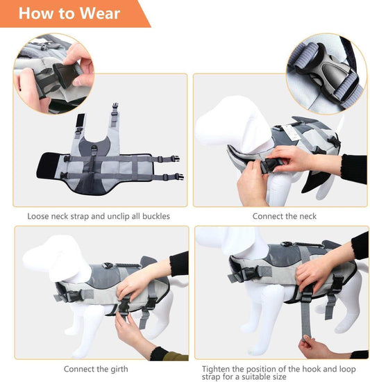 ASENKU Dog Life Jacket