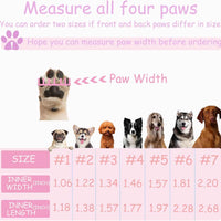 Dog Shoes Paw Protectors for Small to Medium Puppies