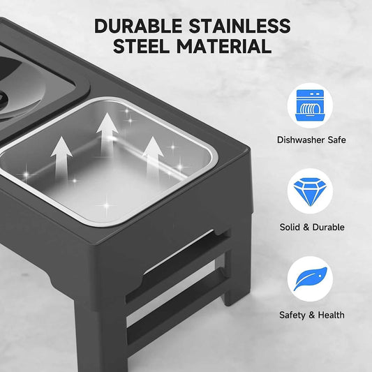 2-In-1 Elevated Dog Bowls