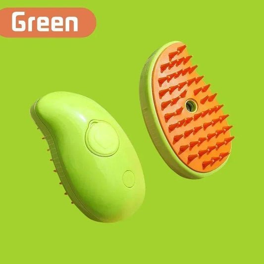 3-In-1 Pet Grooming Spray Brush for Cats and Dogs