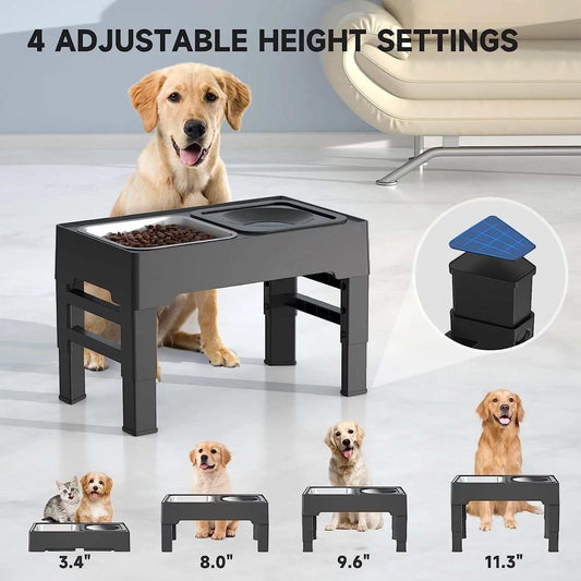 2-In-1 Elevated Dog Bowls