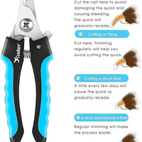 Candure Professional Dog Nail Clippers with Safety Lock